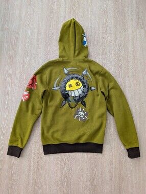 JINX Hoodie Men's Small Overwatch Junkrat Full Zip